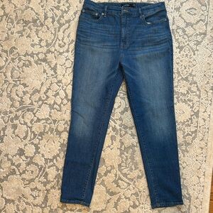 Lauren by Ralph Lauren | High Rise Blue Jeans Skinny